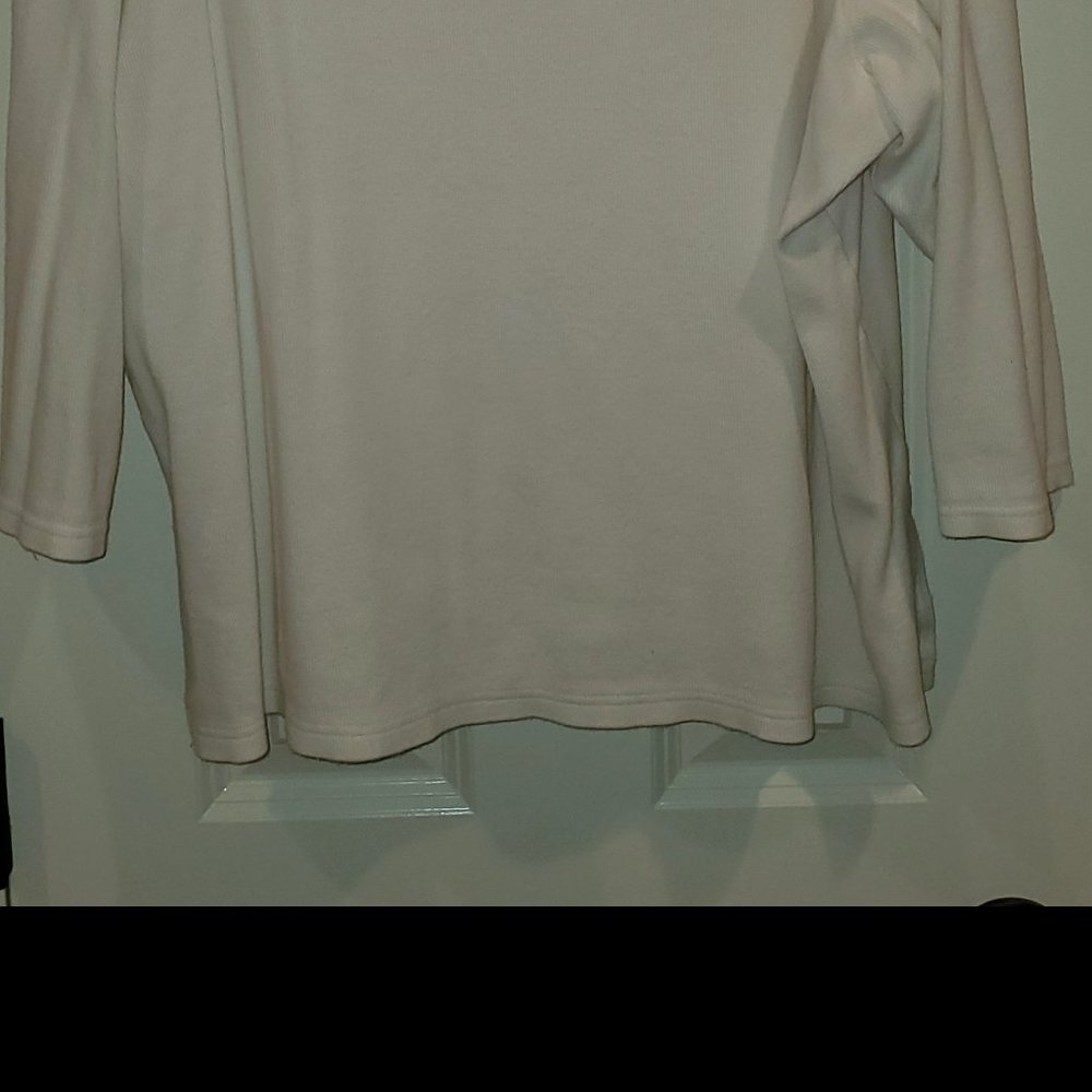 Ivory Rafaella V-neck Sweater - Picture 6 of 6